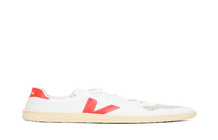 Buy VEJA V-10 'Blanco Naranja Flúor' VX0702719WHITEORANGEFLUO