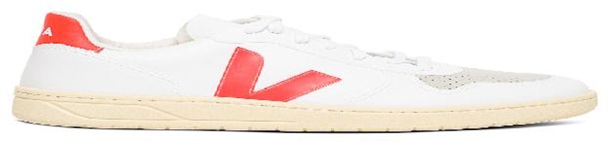 VEJA V-10 'White Orange Fluo' VX0702719WHITEORANGEFLUO