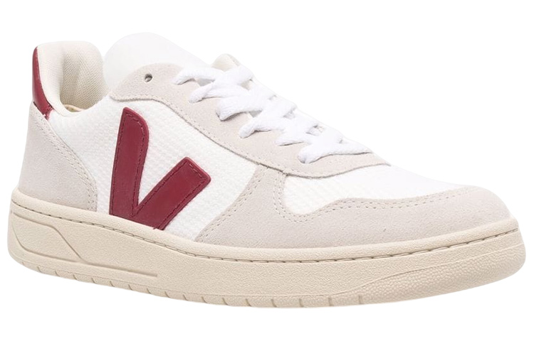 VEJA V-10 B-Mesh 'White Natural Marsala' 圖 3