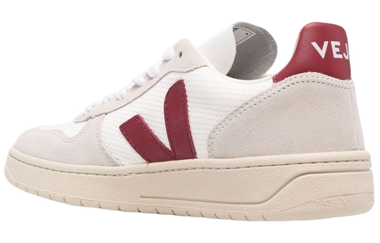 VEJA V-10 B-Mesh 'White Natural Marsala' 圖 4