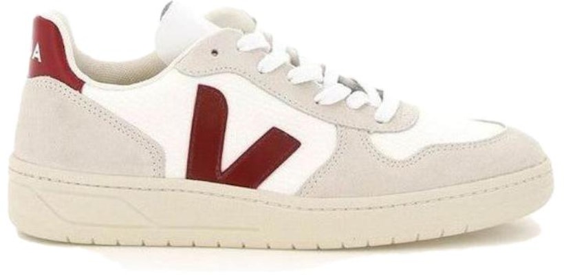 VEJA V-10 B-Mesh 'Putih Natural Marsala' VX011314B Order VEJA V-10 B-Mesh 'Putih Natural Marsala' VX011314B