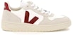 VEJA V-10 B-Mesh 'Putih Natural Marsala' VX011314B