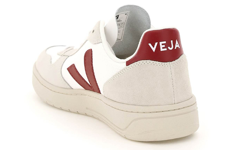 Lookbook VEJA V-10 B-Mesh ''Bianco Naturale Marsala'' VX011314B