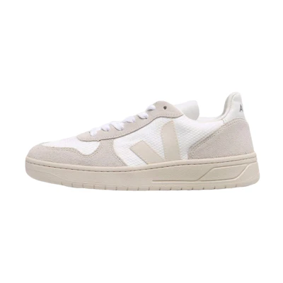 VEJA V-10 B-Mesh 'White Natural Pierre'