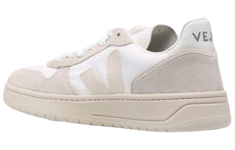 Shop VEJA V-10 B-Mesh 'White Natural Pierre' VX0102499