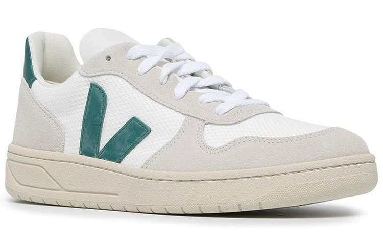 Order VEJA V-10 B-Mesh Sneakers ''Bianco Beige Verde'' VX0102796