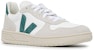 Kasut VEJA V-10 B-Mesh Lelaki 'Putih Beige Hijau' VX0102796