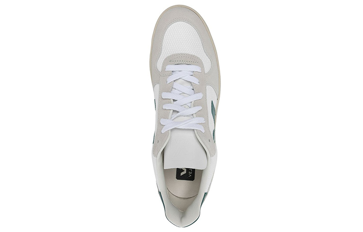Shop VEJA V-10 B-Mesh Sneakers ''Bianco Beige Verde'' VX0102796