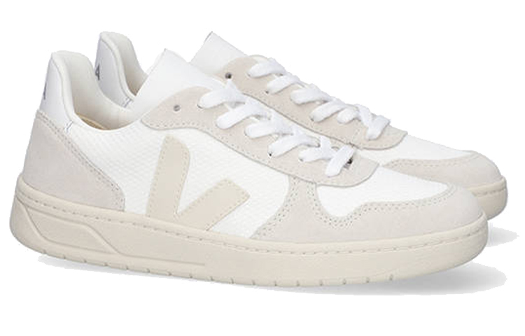 Lookbook VEJA V-10 休閒運動 時尚板鞋 女款 白色