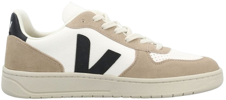 VEJA V-10 Chromefree Leather 'White Black Sahara' VX0503138 Order VEJA V-10 Chromefree Leather 'White Black Sahara' VX0503138