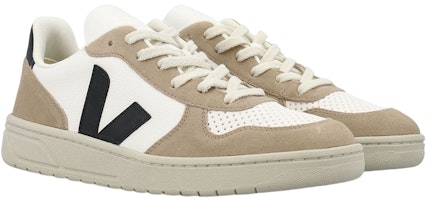 VEJA V-10 Kulit Bebas Chrome 'Putih Hitam Sahara' VX0503138 Lookbook VEJA V-10 Kulit Bebas Chrome 'Putih Hitam Sahara' VX0503138