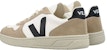 VEJA V-10 Chromefree Leather 'Putih Hitam Sahara' VX0503138