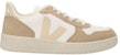 VEJA V-10 Kulit Chromefree Putih Sable Sahara VX0503123