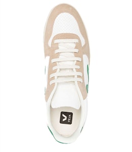 VEJA V-10 Chromfree Low-Top Sneakers 'Putih Beige Hijau' VX0503146 Lookbook VEJA V-10 Chromfree Low-Top Sneakers 'Putih Beige Hijau' VX0503146