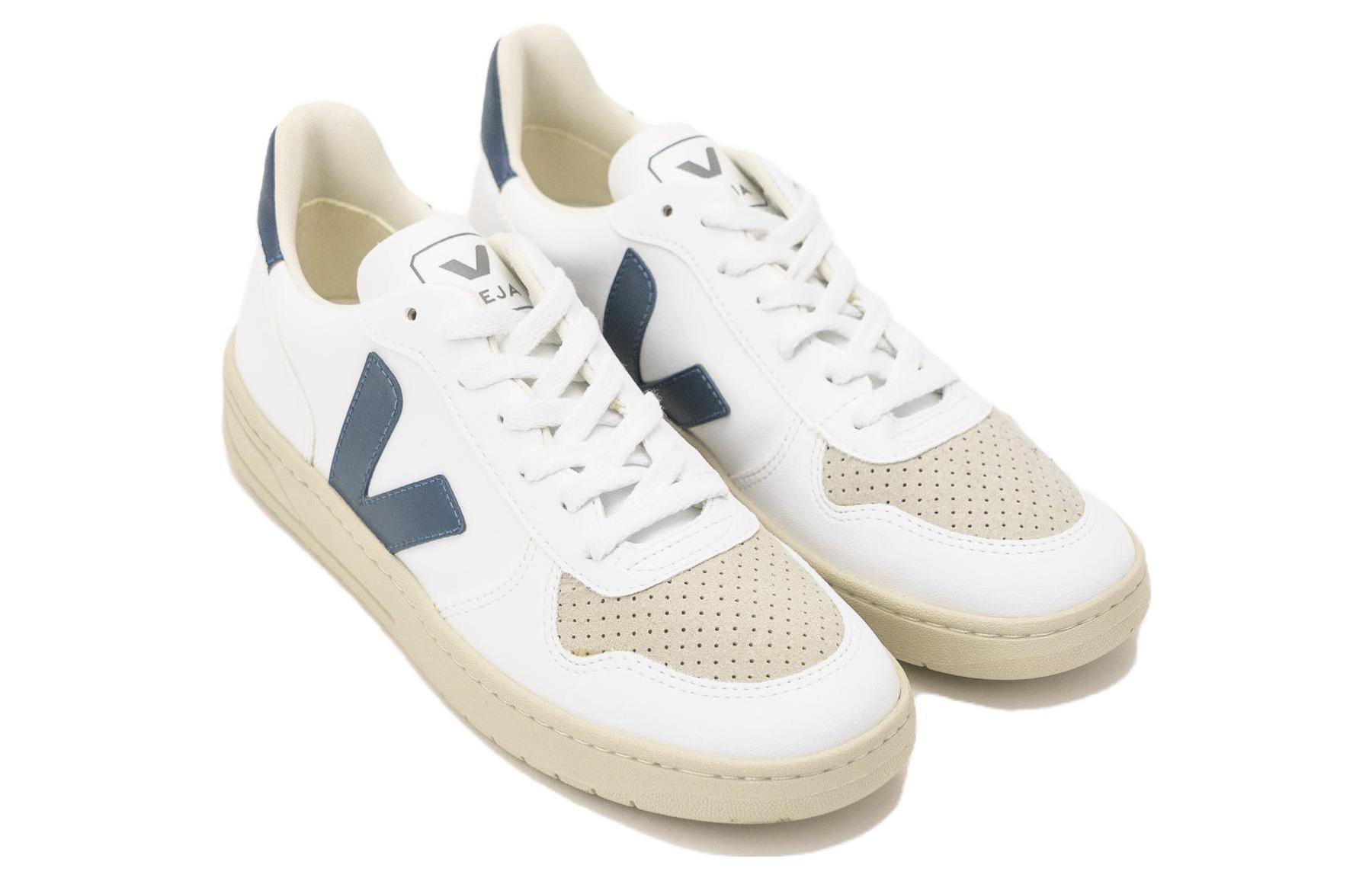 Order VEJA 低幫時尚休閒板鞋 男款 白藍