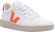 Lookbook VEJA V-10 CWL ''Blanc Orange Fluo Marsala'' VX0702785A