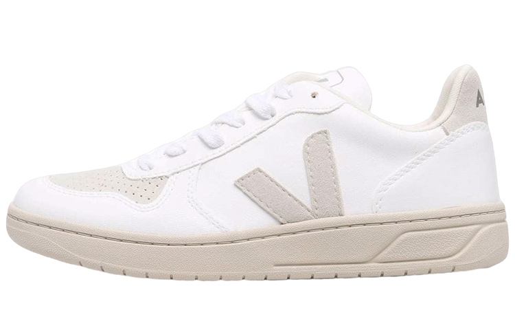 VEJA V-10 Cwl Lace-Up 'White Natural Grey'