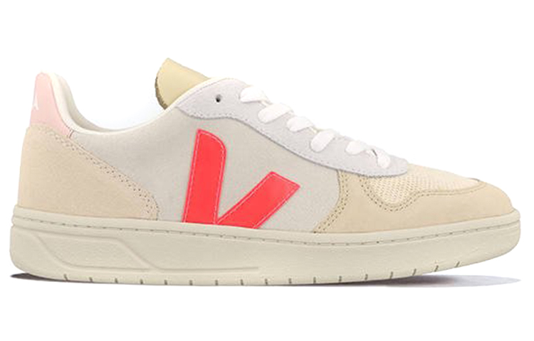 Order VEJA 皮革 百搭休閒時尚板鞋 男女同款 米色