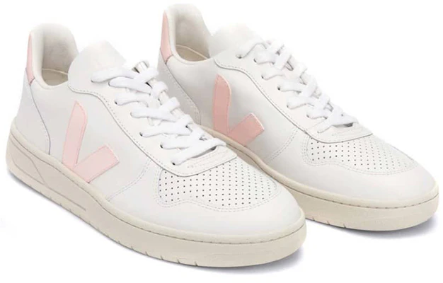 VEJA V-10 レースアップ (ホワイト/ベージュ/ピンク) VX022644 Lookbook VEJA V-10 レースアップ (ホワイト/ベージュ/ピンク) VX022644