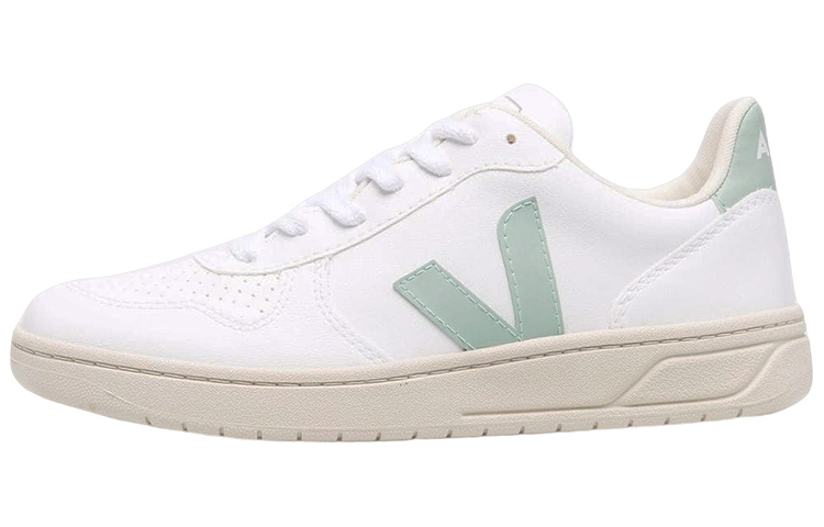 Buy VEJA V-10 Kasut Bertali 'White Matcha' VX0702806A