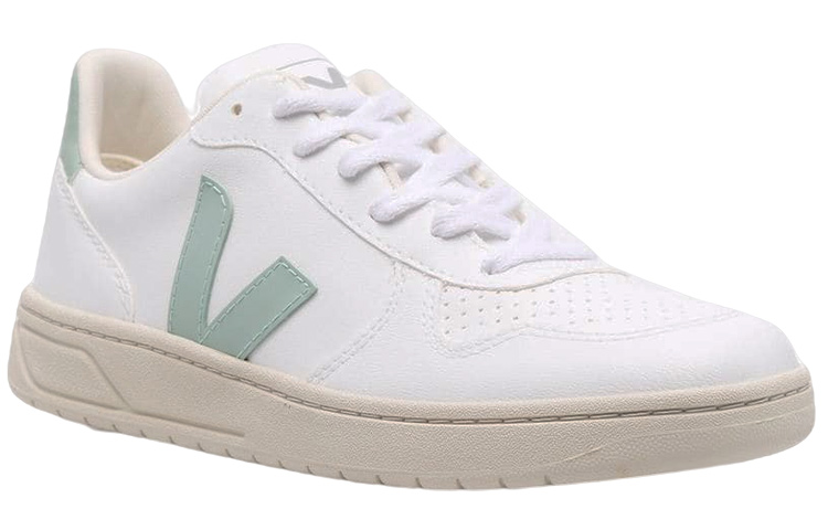 Order VEJA V-10 Lace-Up Sneakers ''Wit Matcha'' VX0702806A