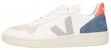 VEJA V-10 Sneakers Bertali 'Putih Oxford Kelabu' VX022303B