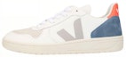 Buy VEJA V-10 Sneakers Bertali 'Putih Oxford Kelabu' VX022303B