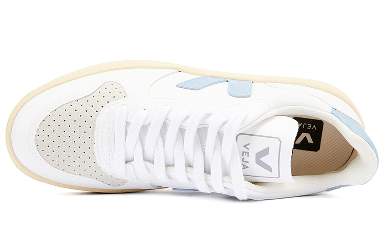 Lookbook VEJA V-10 系带运动鞋 '白色钢黄油底' VX072728