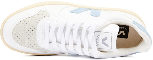 VEJA V-10 系带运动鞋 '白色钢黄油底' VX072728 Lookbook VEJA V-10 系带运动鞋 '白色钢黄油底' VX072728