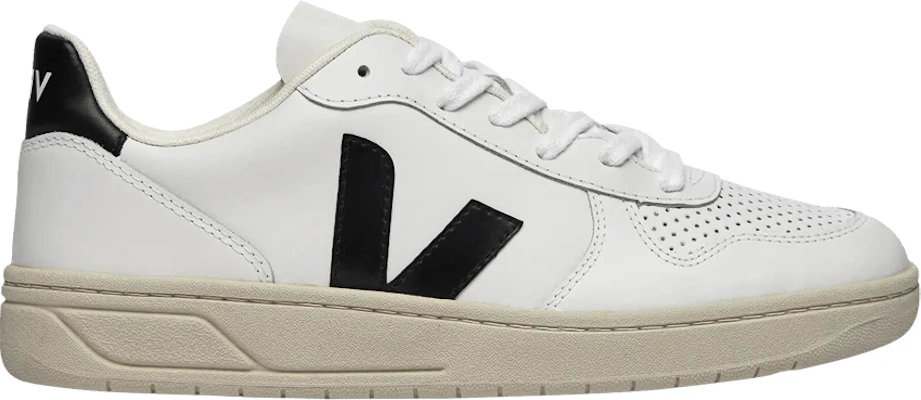 VEJA V-10 de Cuero 'Blanco Extra Negro' VX0200005B Buy VEJA V-10 de Cuero 'Blanco Extra Negro' VX0200005B