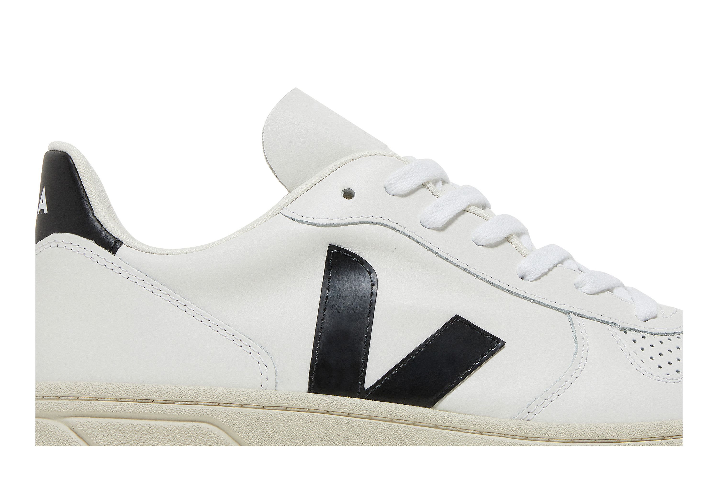 Order VEJA V-10 Leder ''Weiß Schwarz'' VX020005/VX020005B