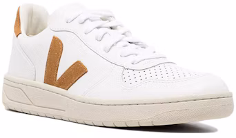 Order VEJA V-10 皮質低筒休閒鞋 男女通款 白棕
