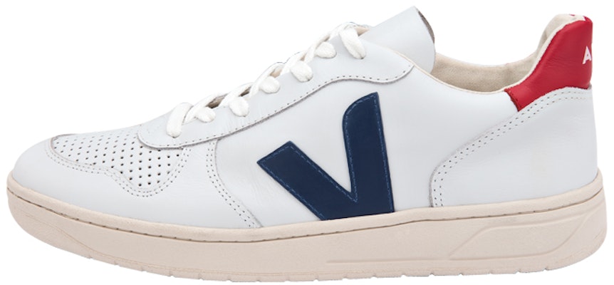 VEJA V-10 レザー ホワイト/ノーチコ (Veja V-10 レザー 白/紺) VX021267 Buy VEJA V-10 レザー ホワイト/ノーチコ (Veja V-10 レザー 白/紺) VX021267