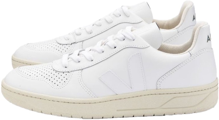 VEJA V-10 Leather 'White White' VX021270 Buy VEJA V-10 Leather 'White White' VX021270