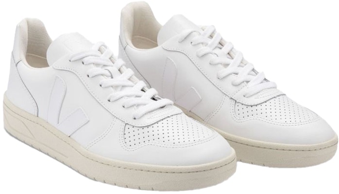 VEJA V-10 Leather 'White White' VX021270 Shop VEJA V-10 Leather 'White White' VX021270
