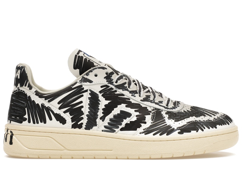 Buy VEJA V-10 マルニ コラボ ブラック/ホワイト VXMS3067BV1020-/-VX0203067A