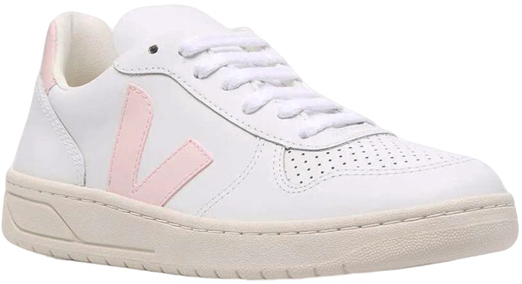 VEJA V-10 Low-Top Sneakers 'White Pink' VX0202644 Order VEJA V-10 Low-Top Sneakers 'White Pink' VX0202644