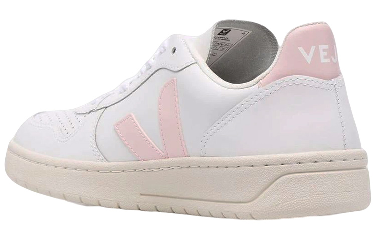 Lookbook Zapatillas VEJA V-10 Low-Top 'Blanco Rosa' VX0202644