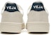 VEJA V-10 Panel Rendah Kasut Sneakers 'Putih Beige Hitam' VX0101380