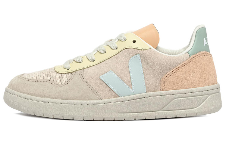 VEJA V-10 Suede 'Sable Menthol-Multico' VX0303135