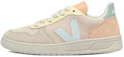 VEJA V-10 Suede 'Sable Menthol-Multico' VX0303135 VEJA V-10 Suede 'Sable Menthol-Multico' VX0303135