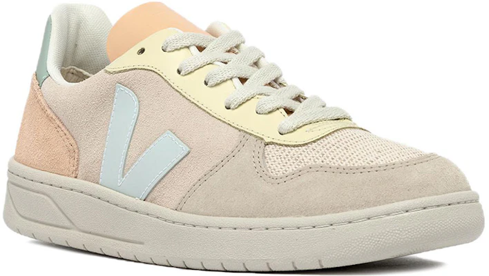 VEJA V-10 Scamosciata ''Sable Menthol-Multico'' VX0303135 Order VEJA V-10 Scamosciata ''Sable Menthol-Multico'' VX0303135