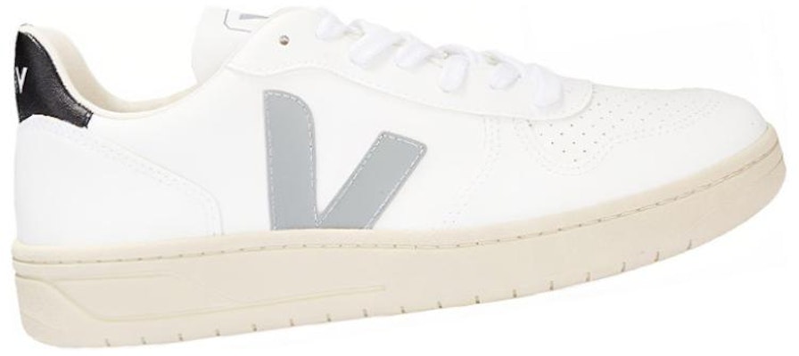 VEJA V-10 White 'Breathable Lightweight Retro Casual Fashion' VX072527B Shop VEJA V-10 White 'Breathable Lightweight Retro Casual Fashion' VX072527B