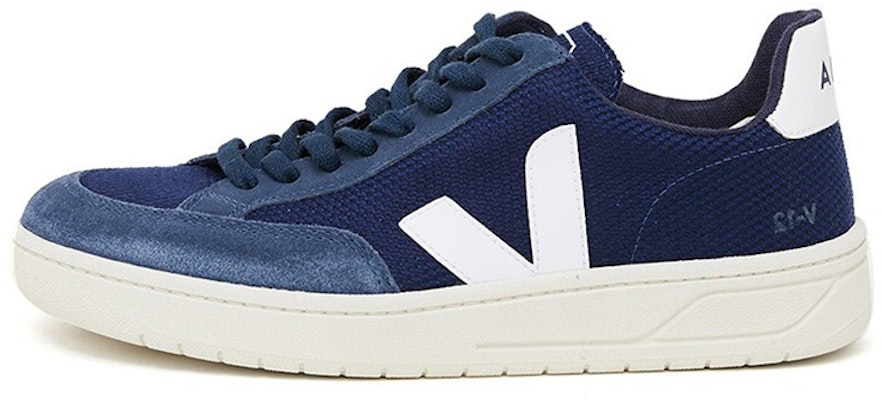 VEJA V-12 系列 輕便耐磨防滑 低幫休閒板鞋 深藍色 Buy VEJA V-12 系列 輕便耐磨防滑 低幫休閒板鞋 深藍色