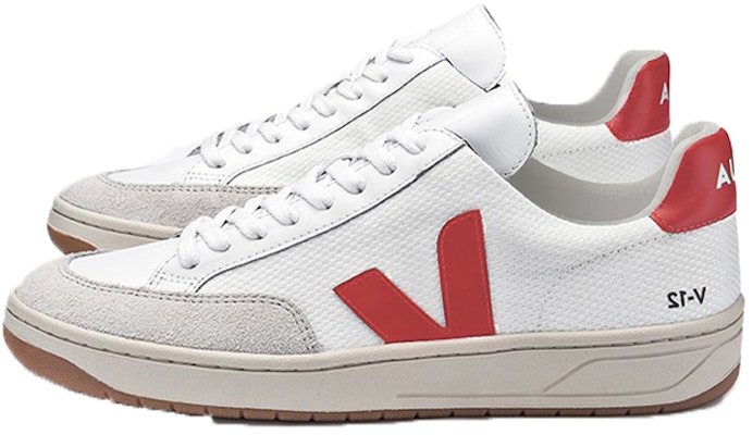 VEJA V-12 B-Mesh 'White Pekin' XD011569 Lookbook VEJA V-12 B-Mesh 'White Pekin' XD011569