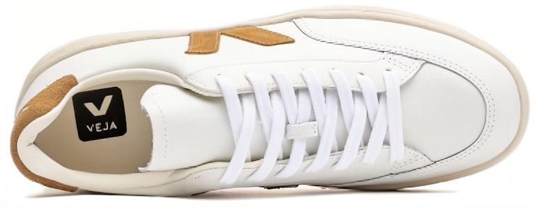 VEJA V-12 皮革 舒適休閒 低幫 板鞋 男款 白色 Lookbook VEJA V-12 皮革 舒適休閒 低幫 板鞋 男款 白色