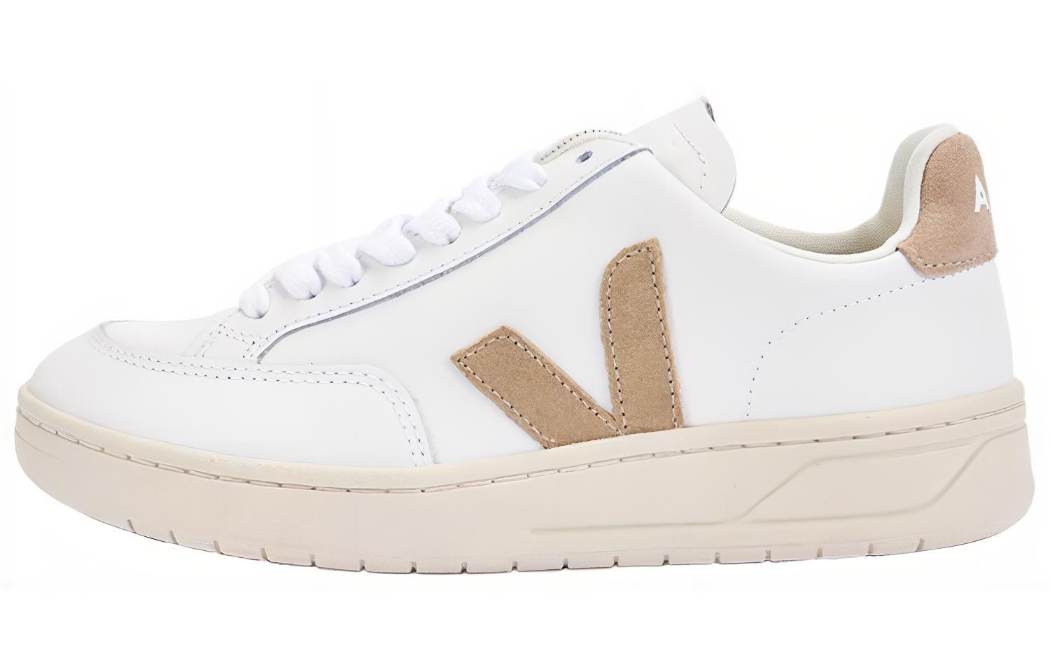 Buy VEJA V-12 Kulit 'Extra White Dune' XD0202896