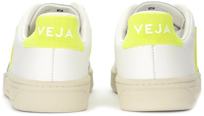 VEJA V-12 Cuir ''Blanc Extra Vert Néon'' XD022649 Purchase VEJA V-12 Cuir ''Blanc Extra Vert Néon'' XD022649