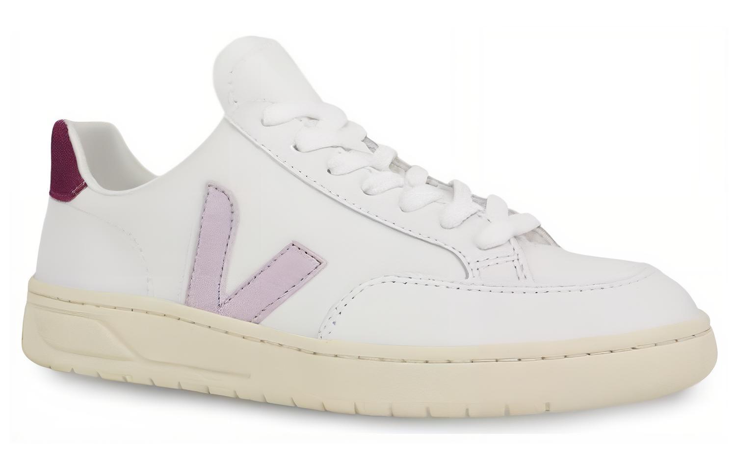 VEJA V-12 Leather 'Extra White Purple' 圖 2