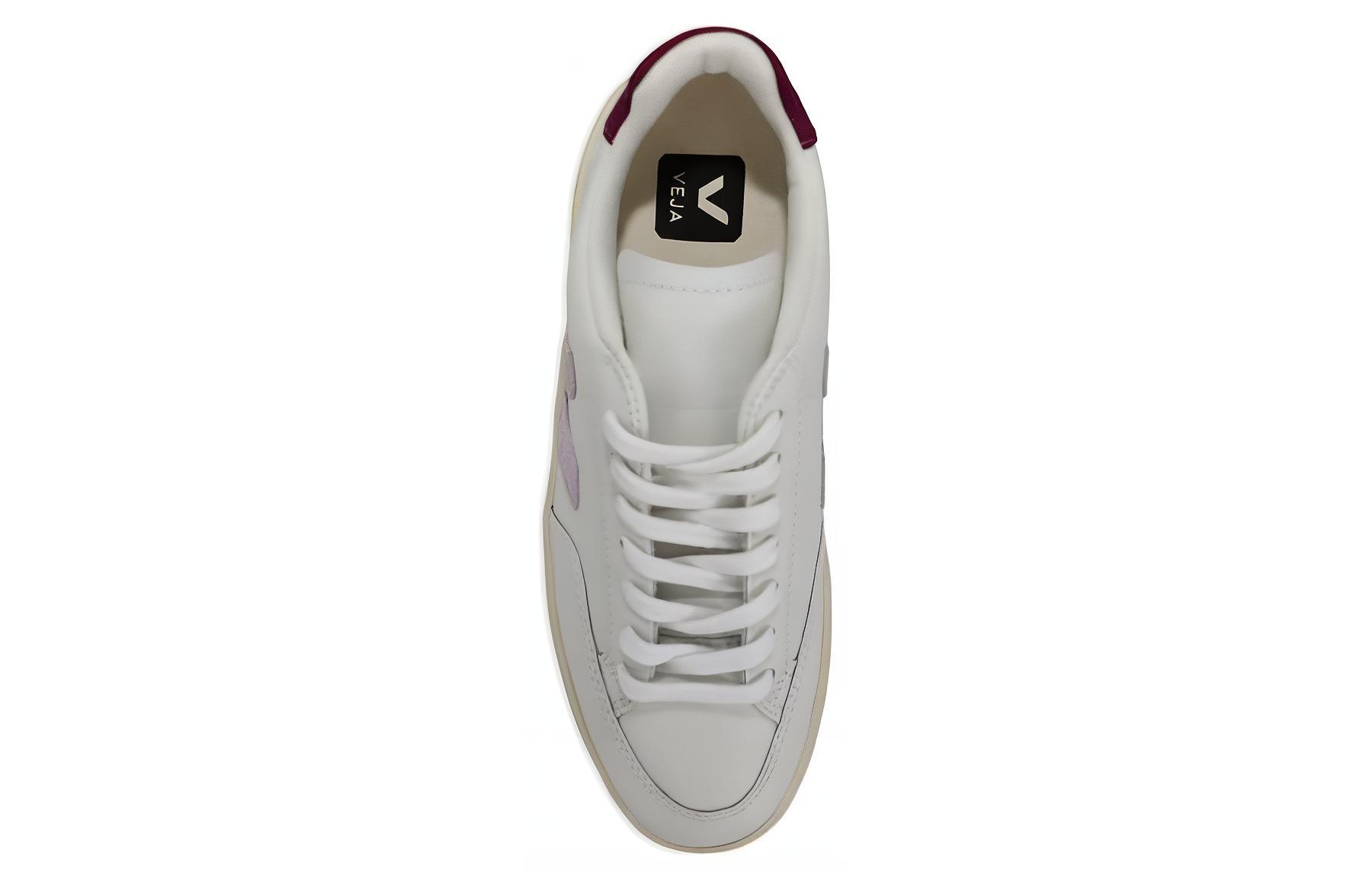 VEJA V-12 Leather 'Extra White Purple' 圖 3